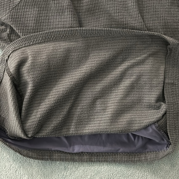 Gray Melanzana Micro Grid Hoodie - Picture 4 of 4